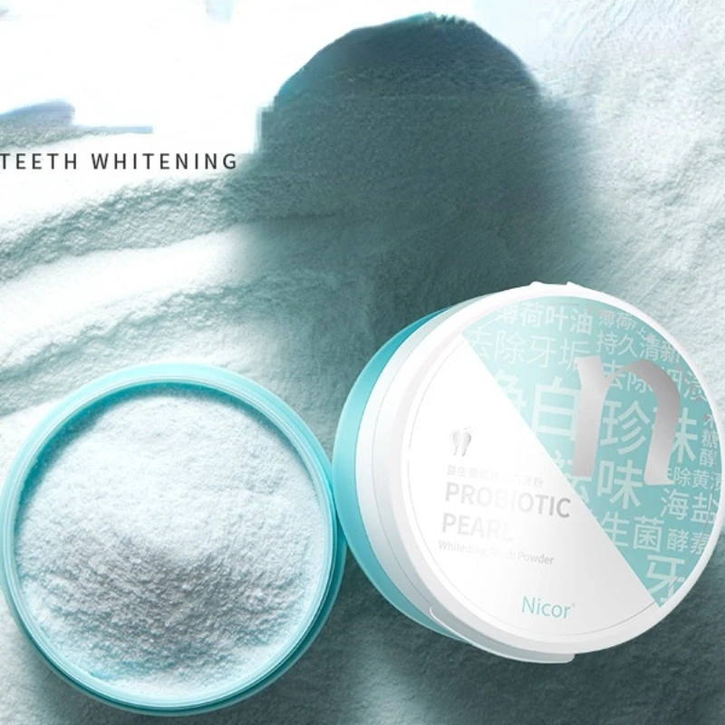Teeth Whitening Enzymes - 50g pó de dente para evitar