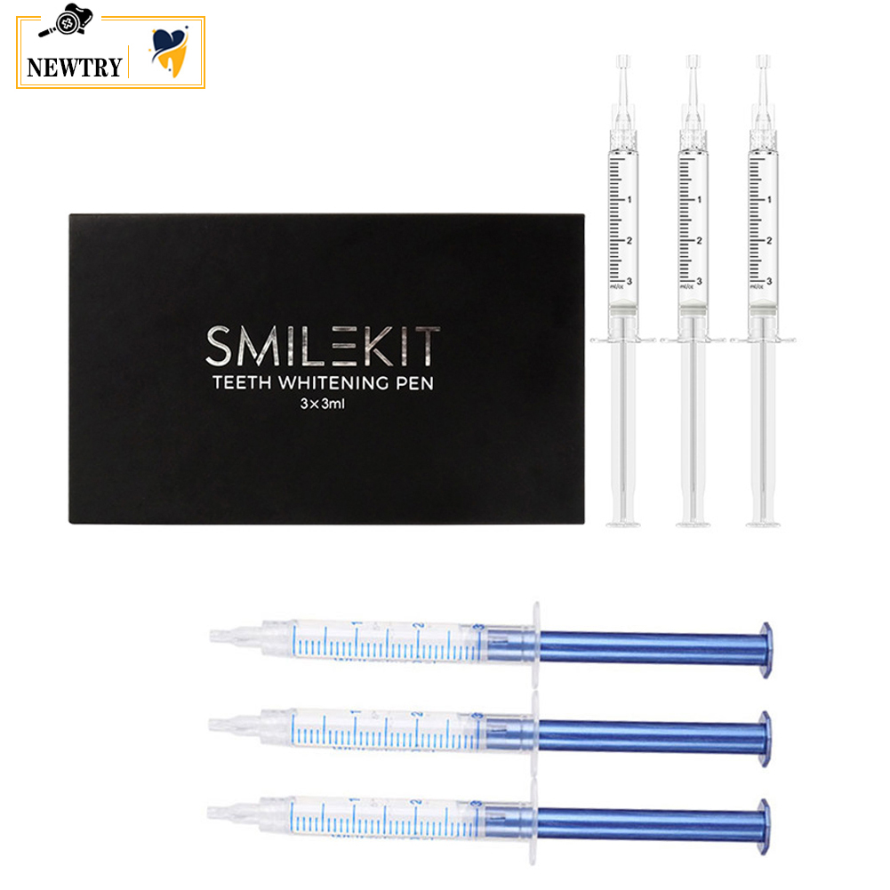 Teeth Whitening Remedies - Dentes branqueamento Gel com Boutique Gift