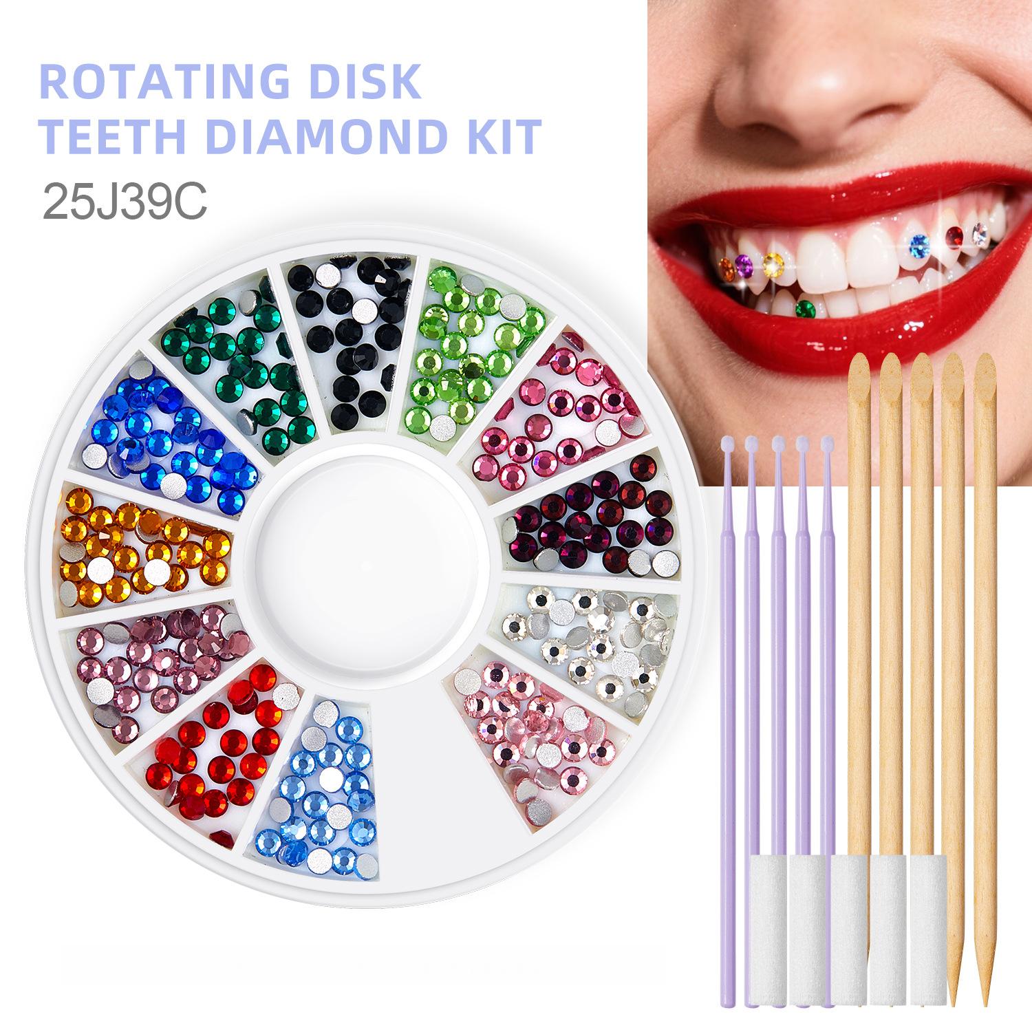 Tooth Gem Kit - Kit DIY de Joias Dentais: Gemas,