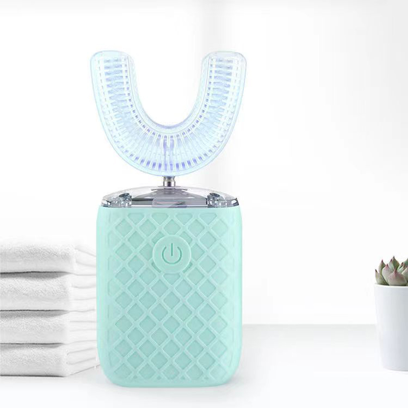 Teeth Whitening With Blue Light - 360 ° Escova de dentes elétrica