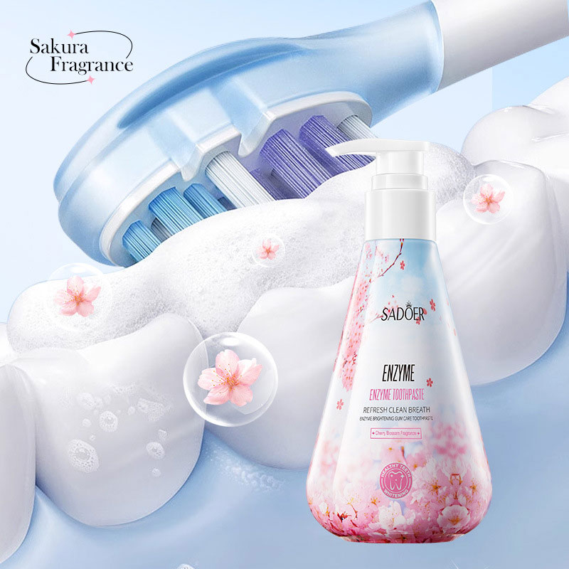 Teeth Whitening Enzymes - Enzima cuidados e dentes limpos niacinamida