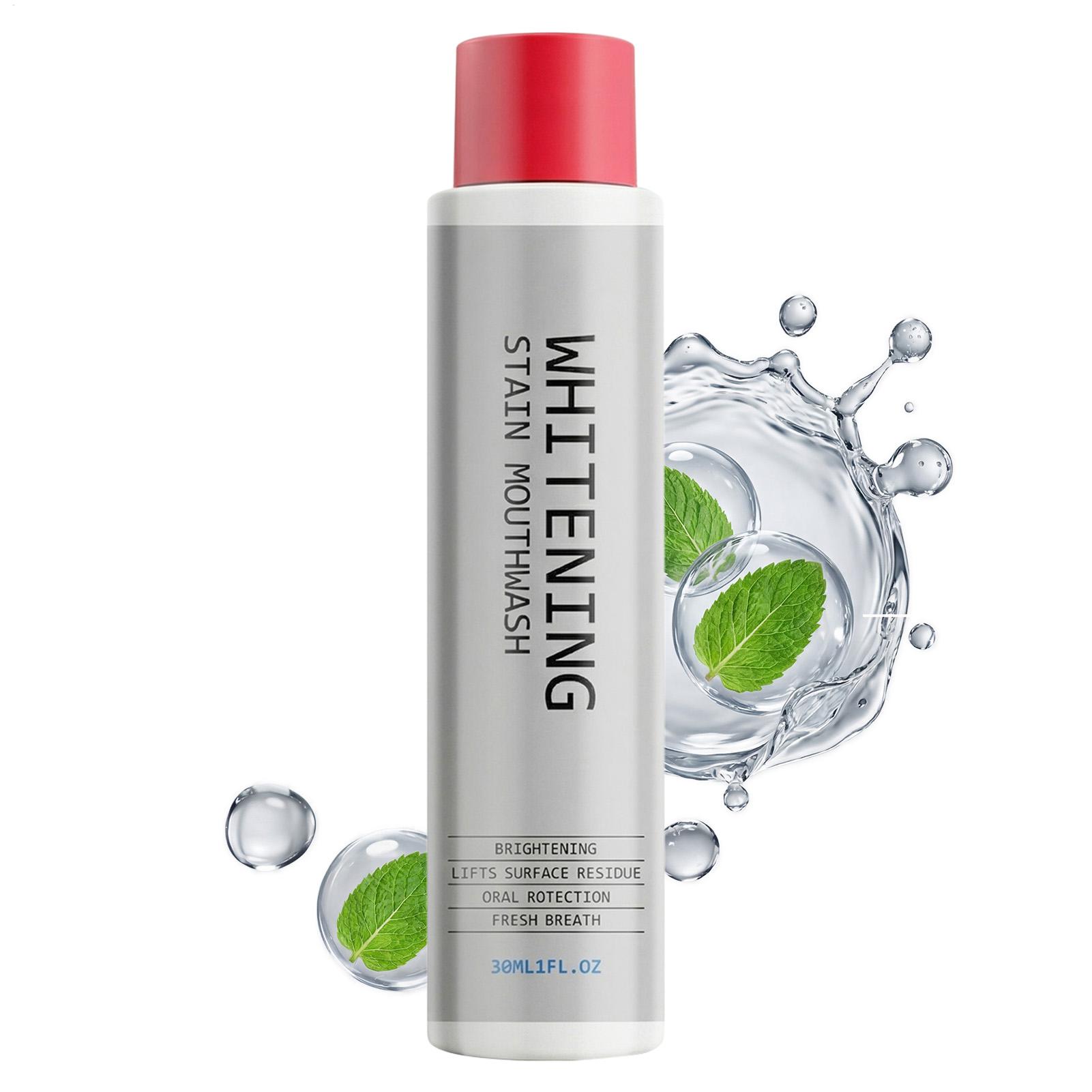 Teeth Whitening Mouthwash - Enxaguante Bucal Clareador de Manchas 30ml,