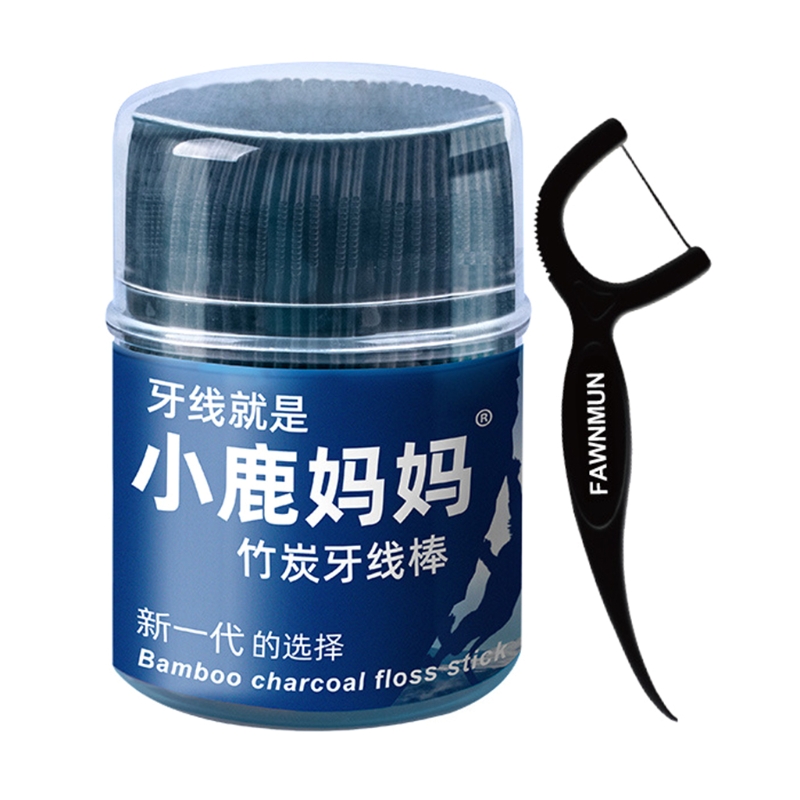 Dental Floss Picks - 50 pçs dental flosser picaretas dentes