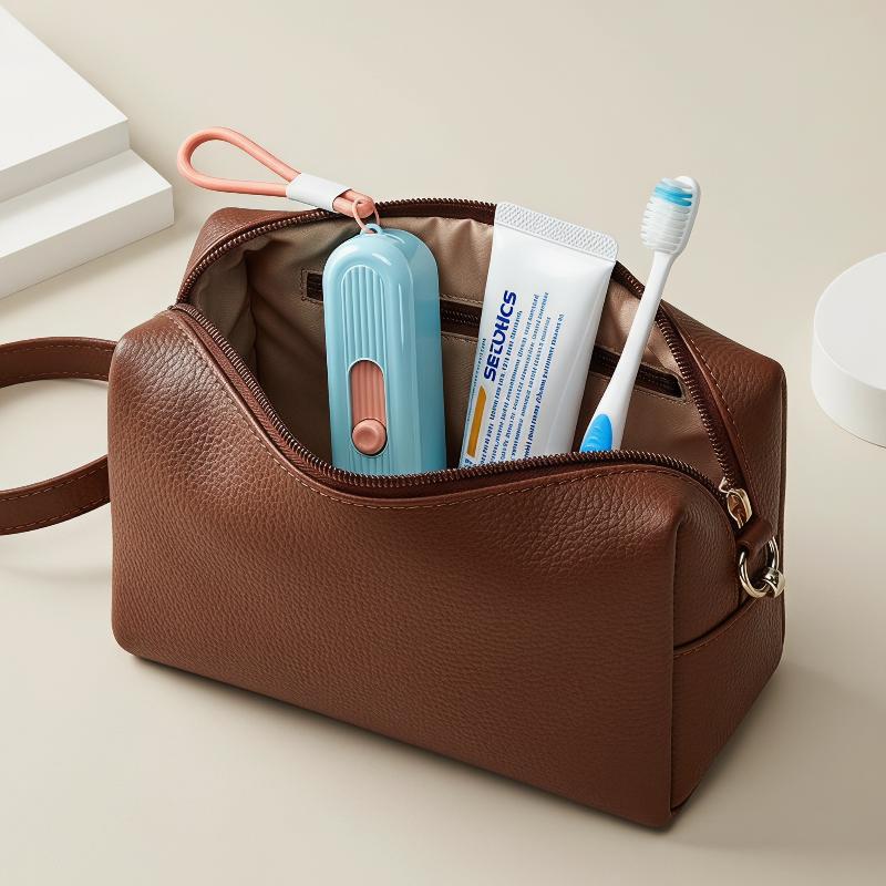Dental Floss Picks - Caixa de Armazenamento Automática para Fio