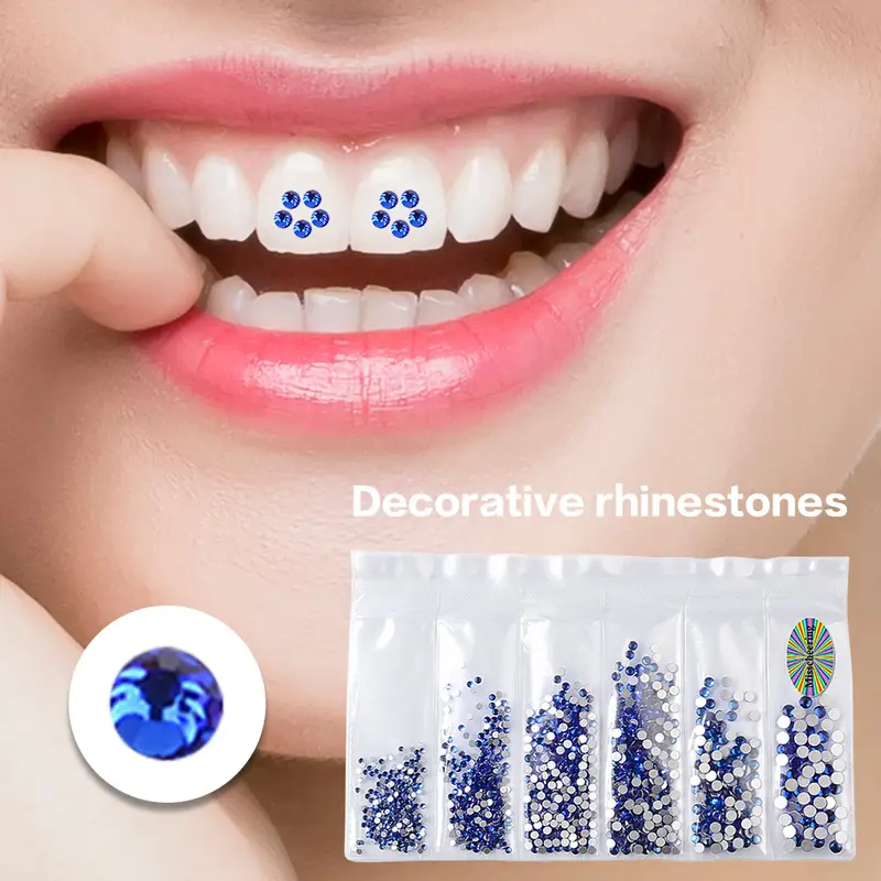 1 conjunto de decoração de ped - Tooth Gem Kit avaliação e preço