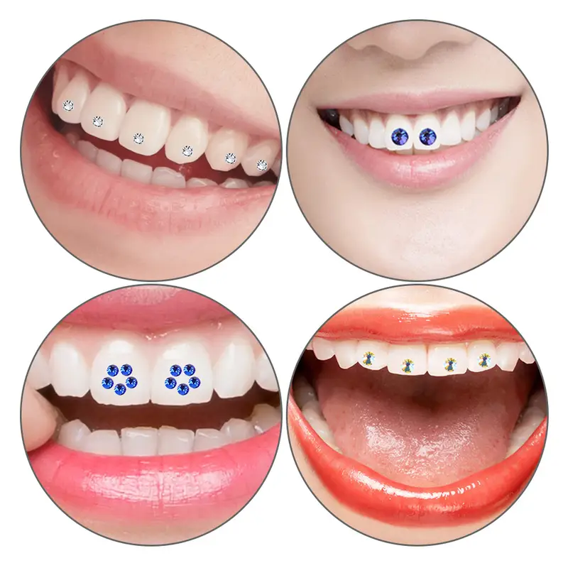 1 conjunto de decoração de ped - Tooth Gem Kit avaliação e preço
