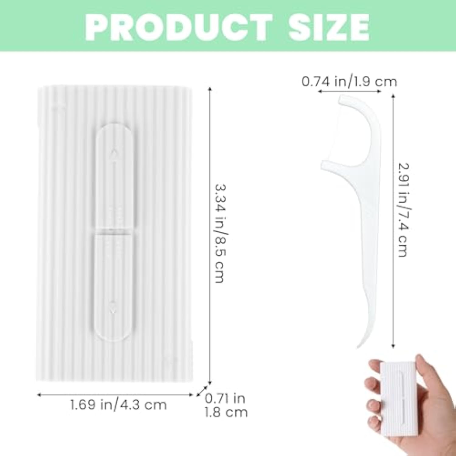 Dispensador Automático Portáti - Dental Floss Picks avaliação e preço