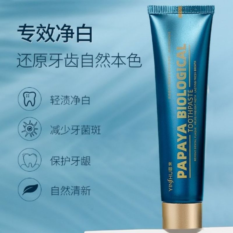 Pasta de dente com enzimas de  - Teeth Whitening Enzymes avaliação e preço