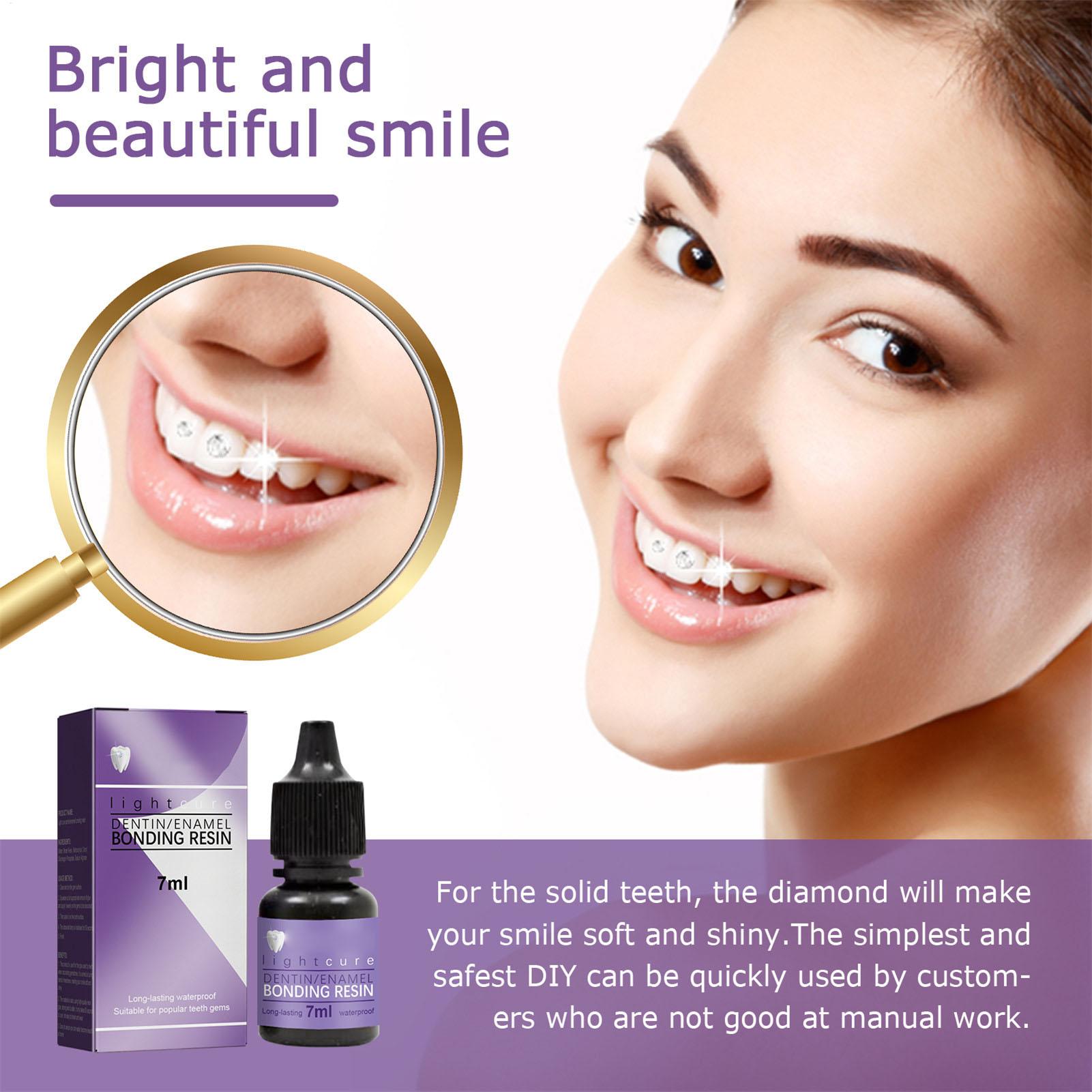 Cola para Joias Dentais de 7ml - Tooth Gem Kit avaliação e preço