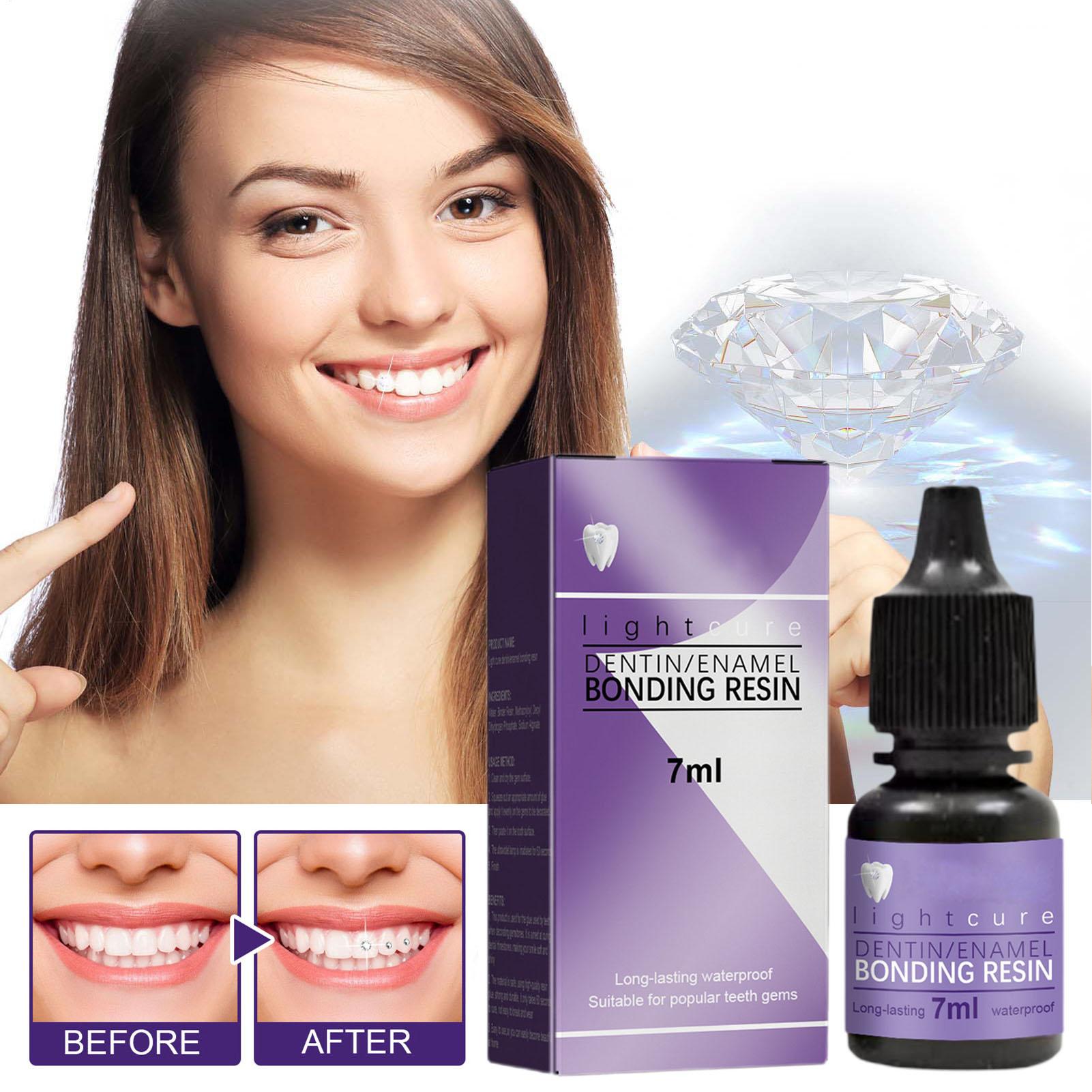 Cola para Joias Dentais de 7ml - Tooth Gem Kit avaliação e preço