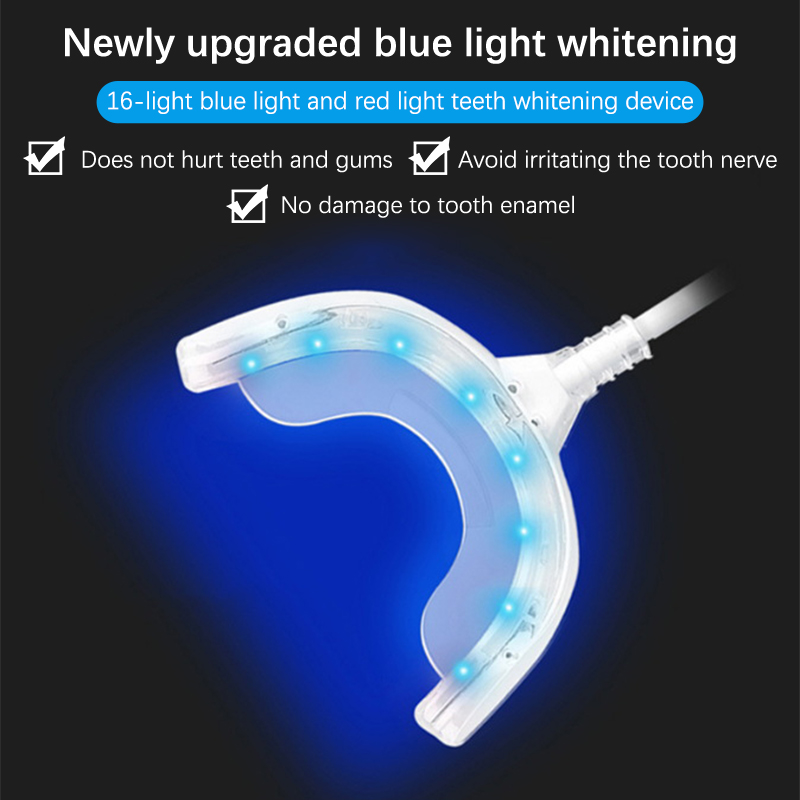 Portátil USB recarregável LED  - Teeth Whitening With Blue Light avaliação e preço
