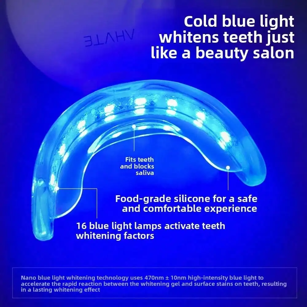 Instrumento de Beleza Dental,  - Teeth Whitening With Blue Light avaliação e preço