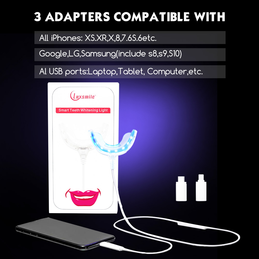 Luxsmile inteligente led clare - Teeth Whitening With Blue Light avaliação e preço