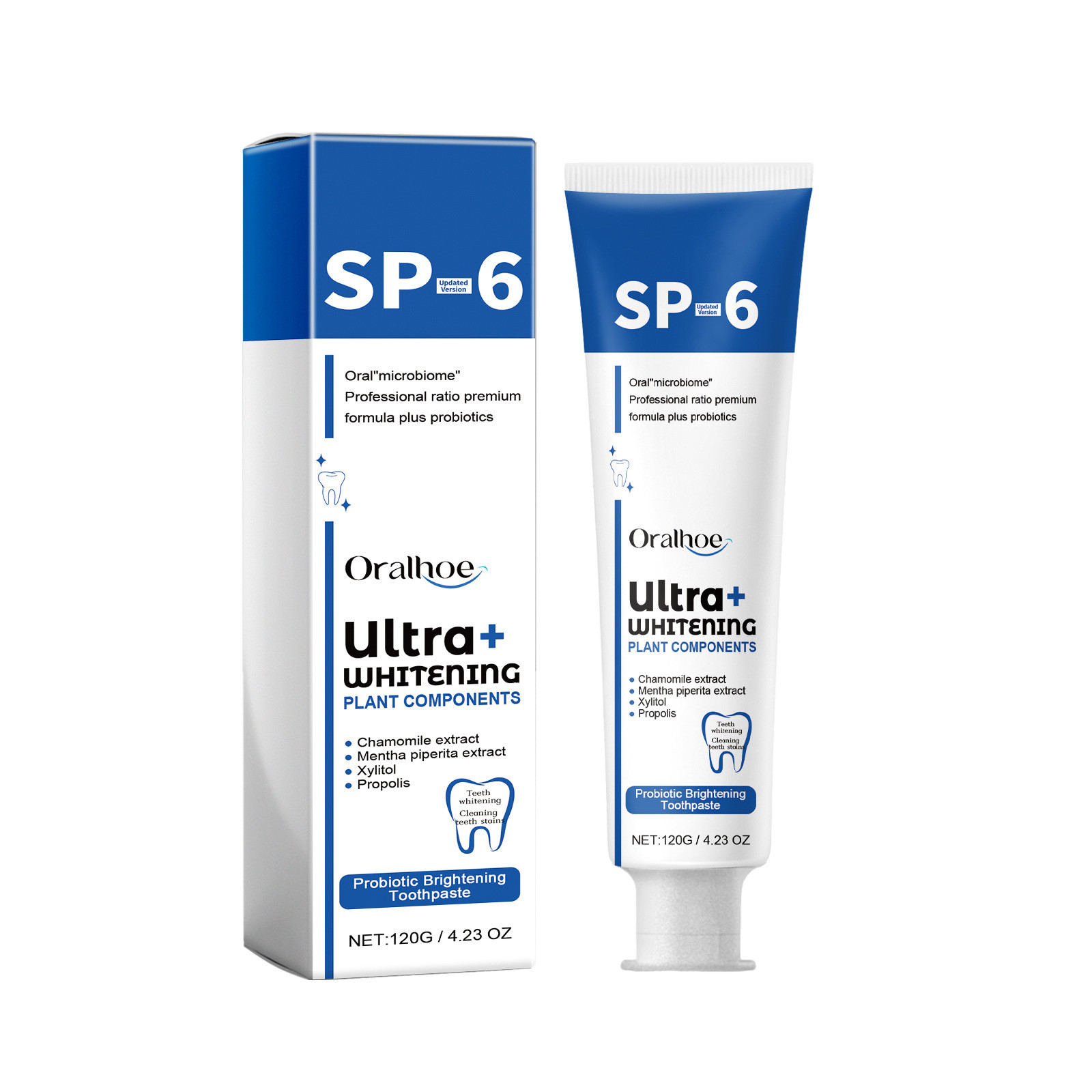 Creme dental clareador probiót - Teeth Whitening Enzymes avaliação e preço