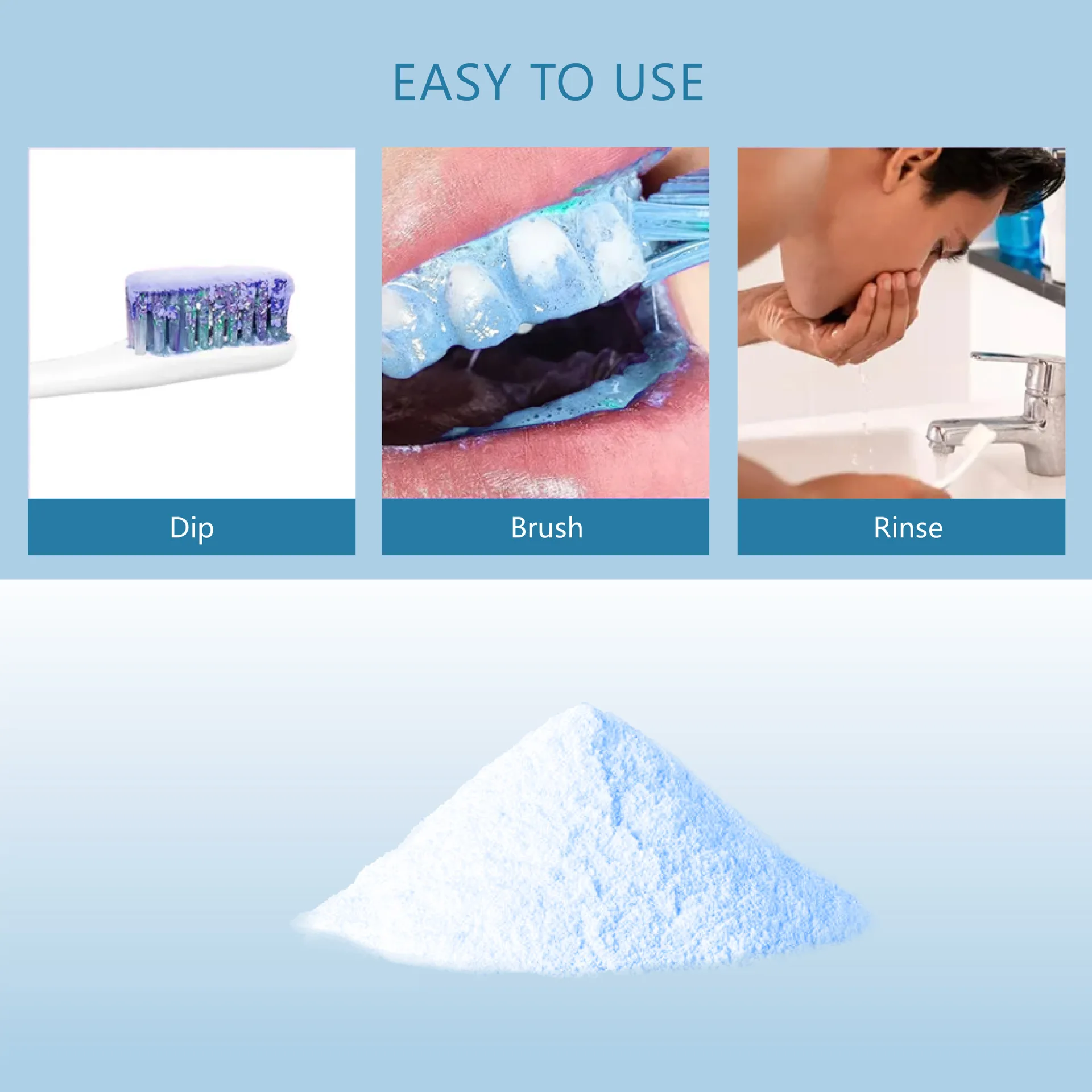 Pó Clareador Dental Enzimático - Teeth Whitening Enzymes avaliação e preço