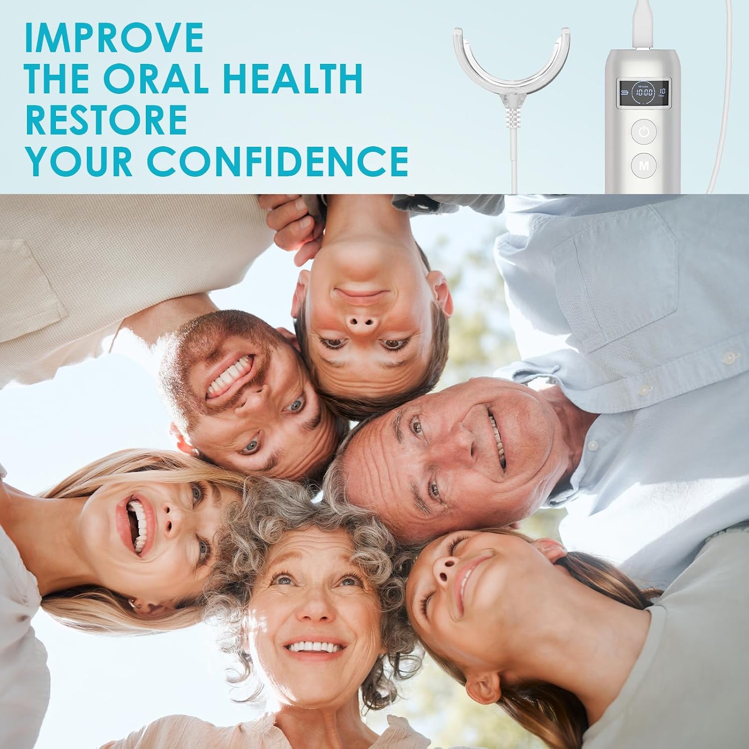Acelerador de Clareamento Dent - Teeth Whitening With Blue Light avaliação e preço