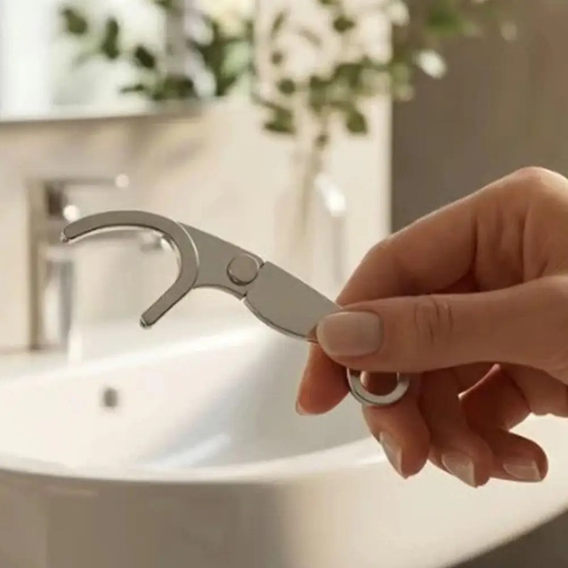 Palito de Dente Reutilizável d - Dental Floss Picks avaliação e preço