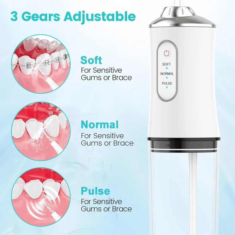 Irrigador Oral Portátil 2026:  - Dental Floss Picks avaliação e preço