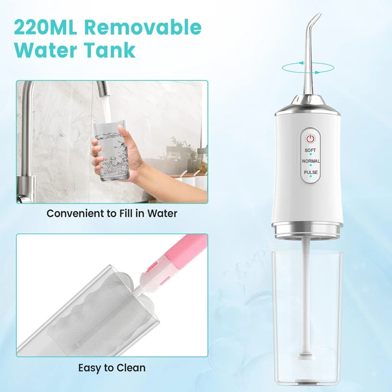 Irrigador Oral Portátil 2026:  - Dental Floss Picks avaliação e preço