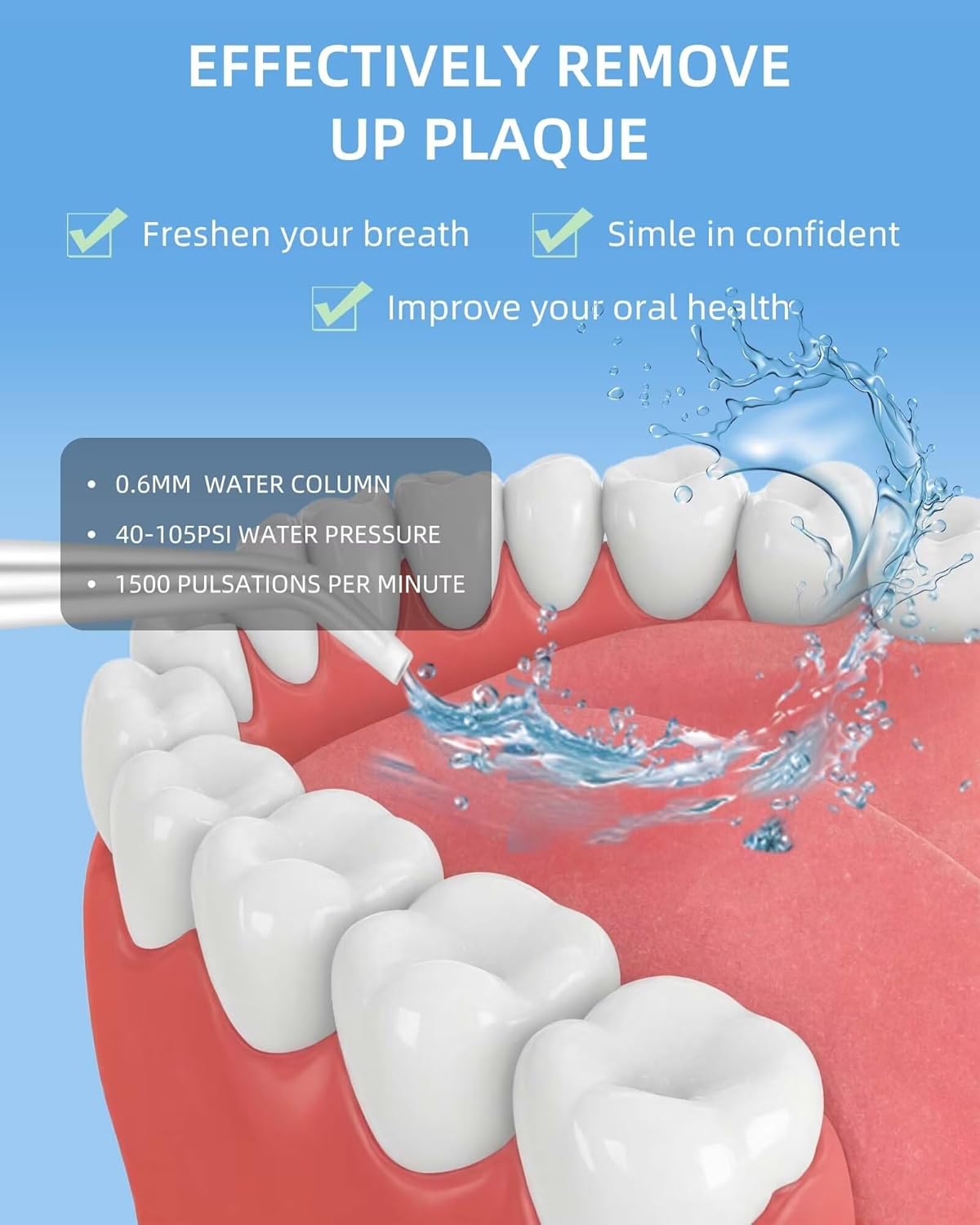 Portátil sem fio água Dental F - Dental Floss Picks avaliação e preço