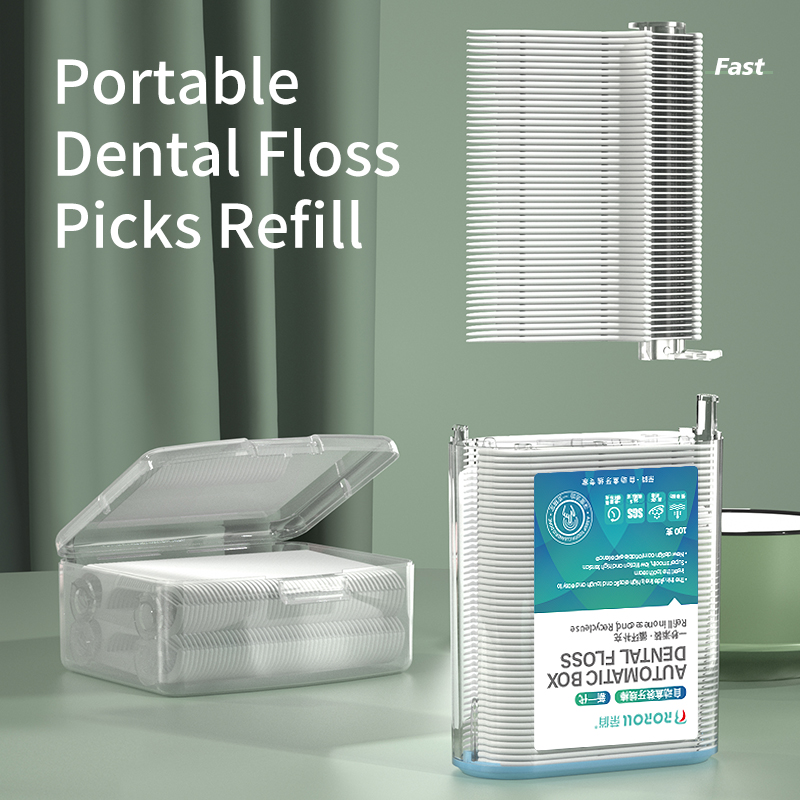 Dispensador de palhetas de fio - Dental Floss Picks avaliação e preço