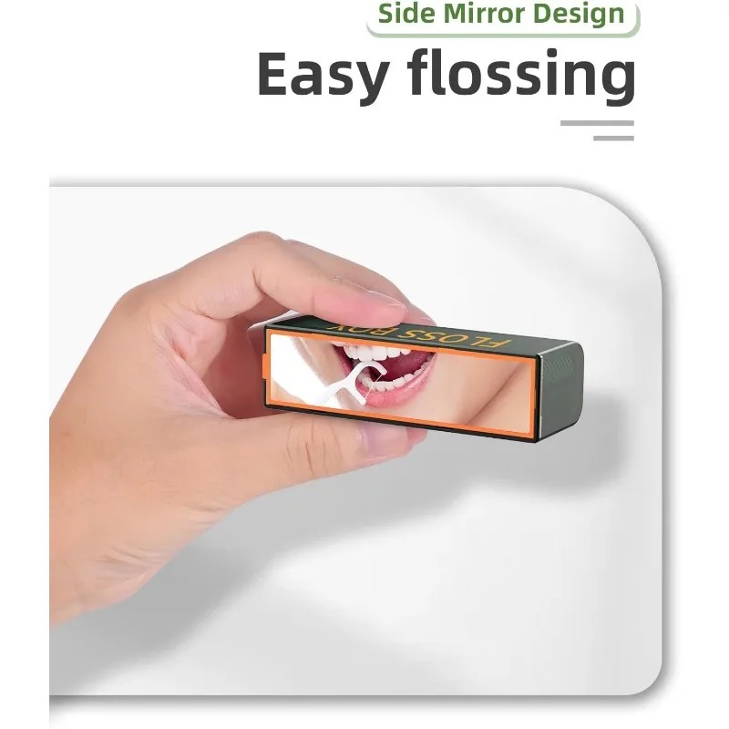 Portátil Dental Floss Pick Dis - Dental Floss Picks avaliação e preço