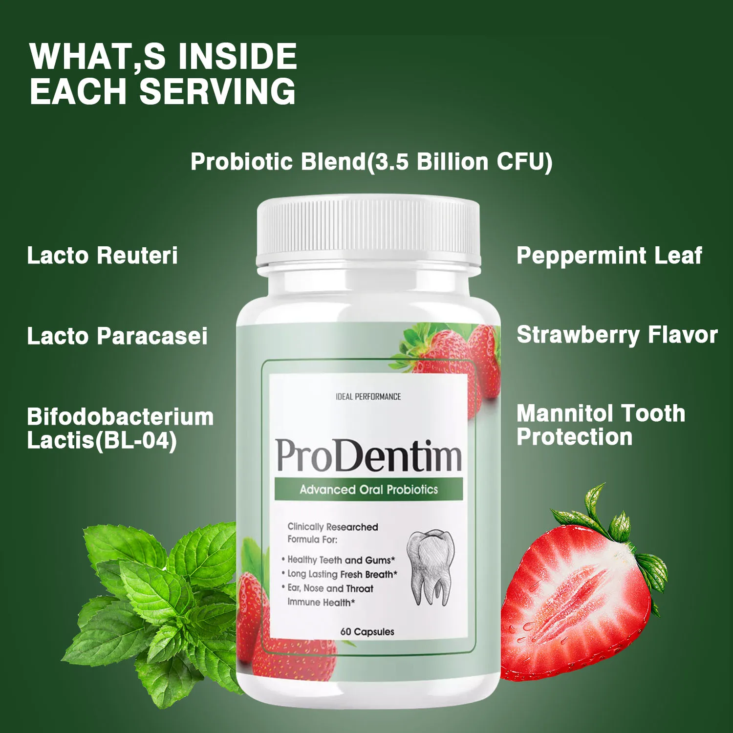 Probióticos orais avançados -  - Teeth Whitening Enzymes avaliação e preço
