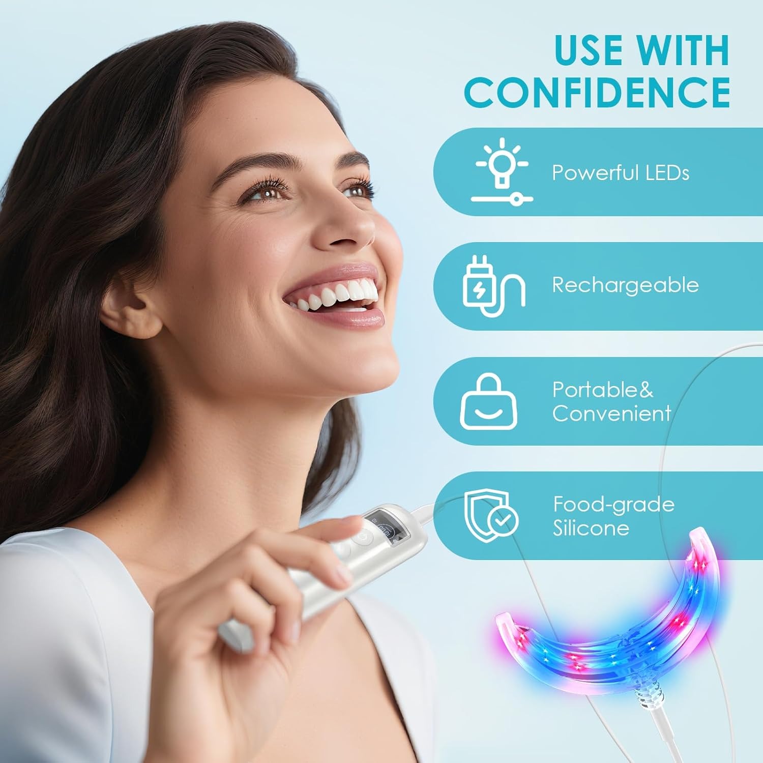 Lâmpada Aceleradora de Claream - Teeth Whitening With Blue Light avaliação e preço