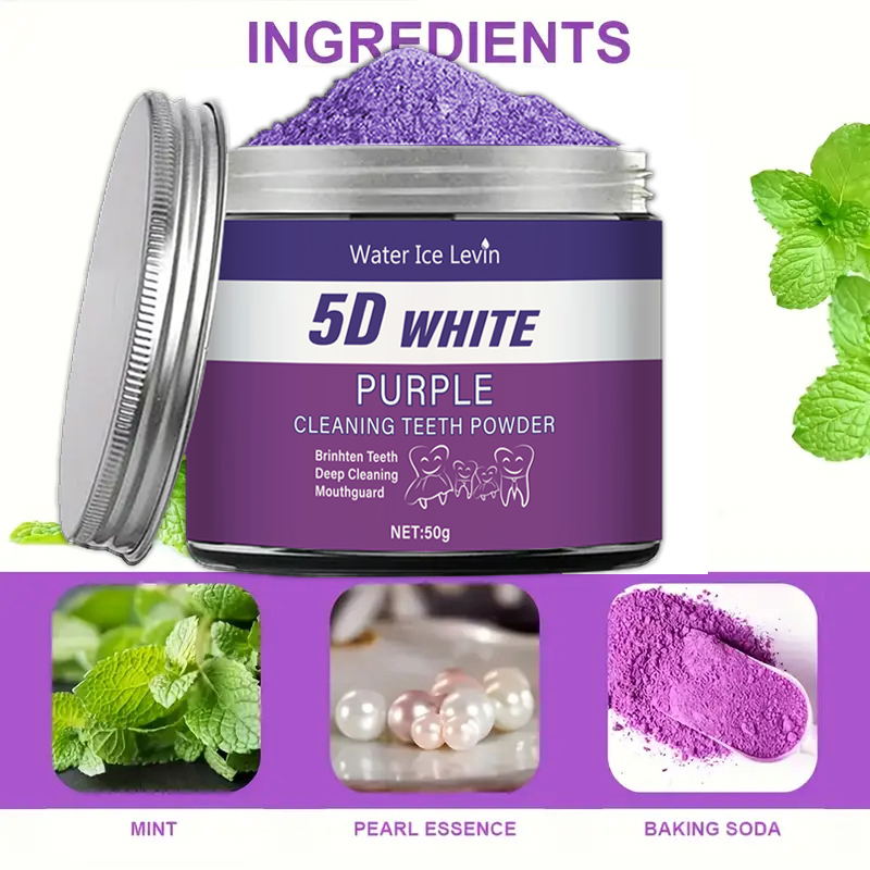 Pó roxo para clareamento dos d - Teeth Whitening Zimba avaliação e preço