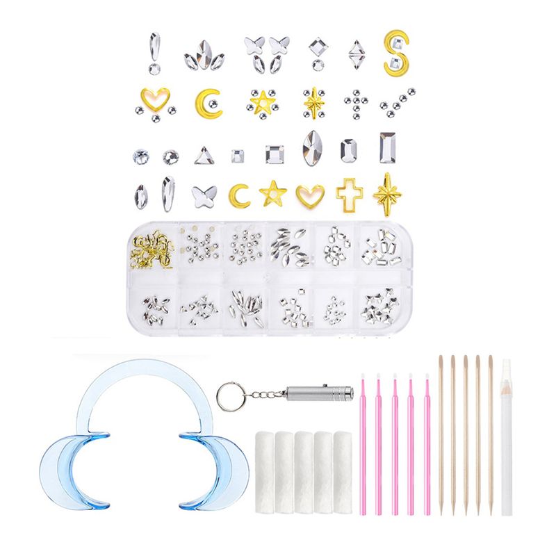 Kit de Joias para Dentes AB68  - Tooth Gem Kit avaliação e preço